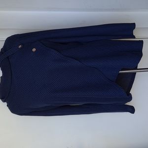 Pullover navy top
